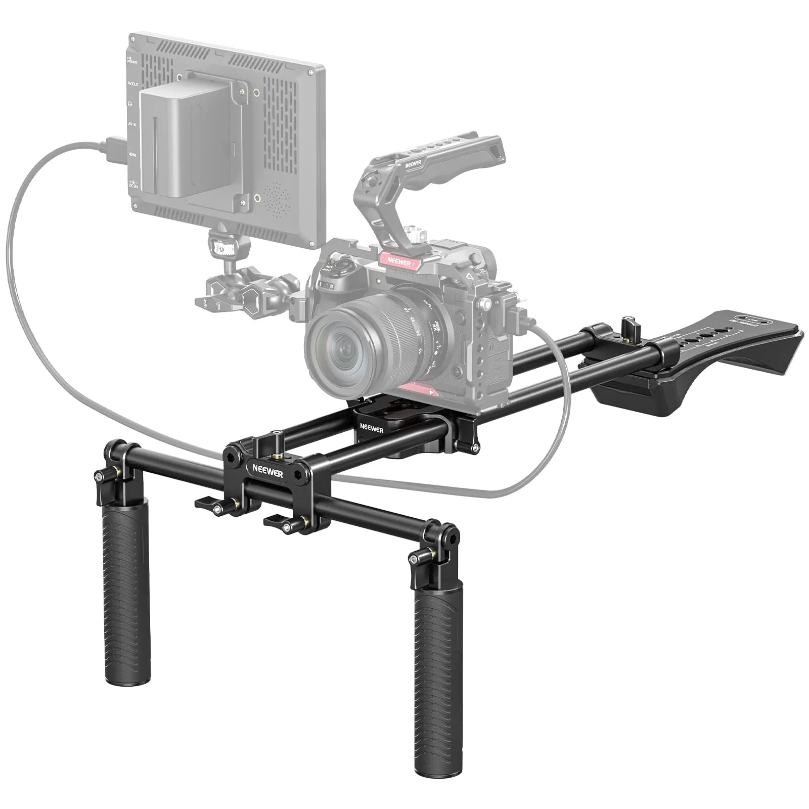 Neewer camera shoulder rig image 2
